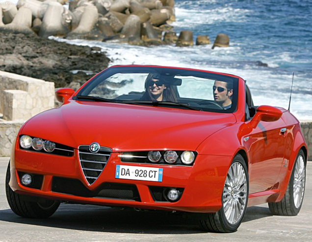 Dywaniki samochodowe Alfa Romeo Spider (2006-2010)