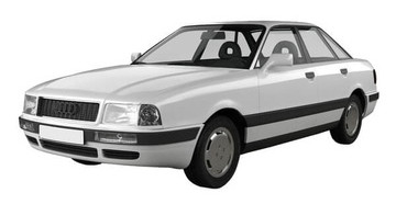 Dywaniki samochodowe Audi 80 B4 (1991-1995)