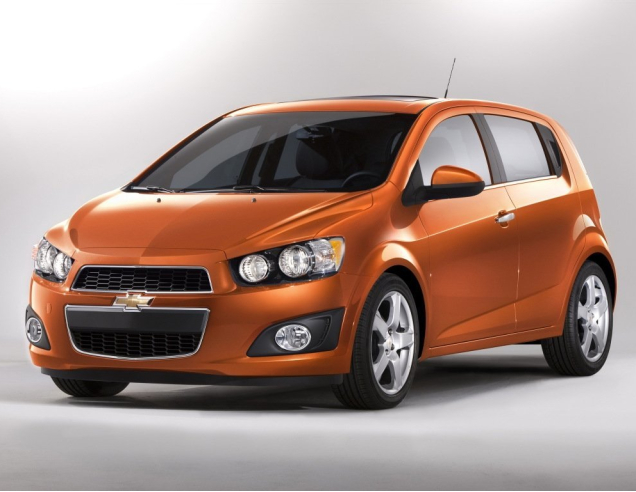 Dywaniki samochodowe Chevrolet Sonic  (2011-…)