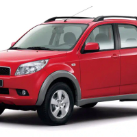 Dywaniki samochodowe Daihatsu Terios (2006-2017)