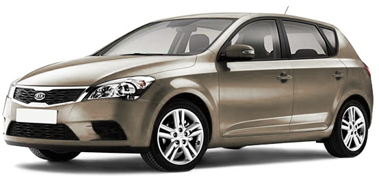 Dywaniki samochodowe Kia Ceed (2009-2012)