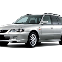 Dywaniki samochodowe Mazda 626 GF/GW (1997-2002)