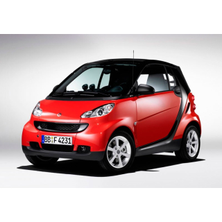Dywaniki samochodowe Mercedes-Benz SMART Fortwo (2007-2014)