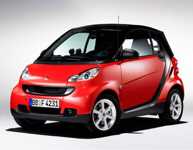 Dywaniki samochodowe Mercedes-Benz SMART Fortwo (2007-2014)