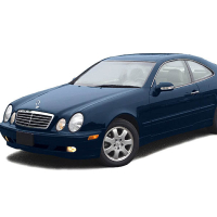 Dywaniki samochodowe Mercedes-Benz W208 CLK-Class (1997-2002)