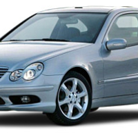 Dywaniki samochodowe Mercedes-Benz W203 C-Class (2001-2007)