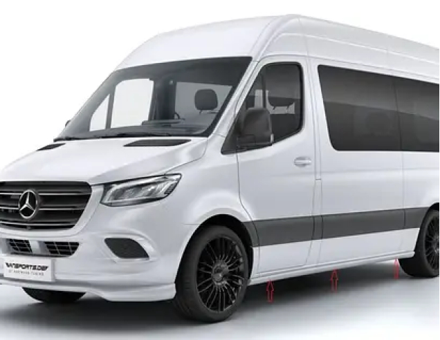 Dywaniki samochodowe Mercedes-Benz W907-910 Sprinter (2018-…)