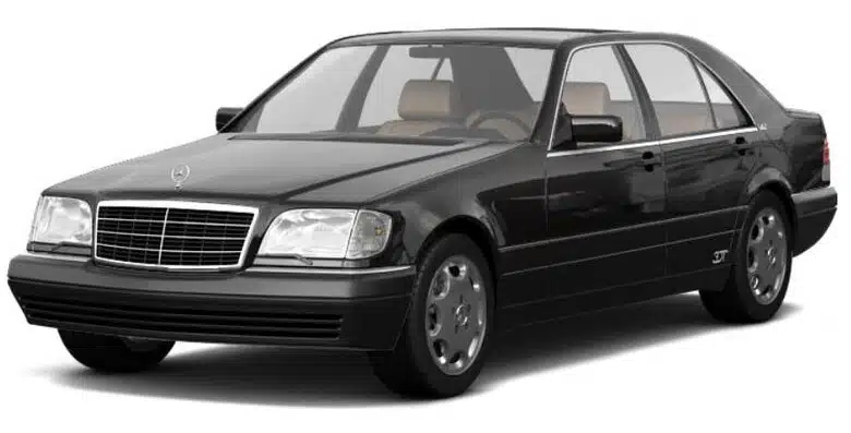 Dywaniki samochodowe Mercedes-Benz W140 S-Class (1991-1998)