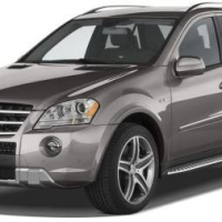 Dywaniki samochodowe Mercedes-Benz W164 ML-Class (2008-2011)