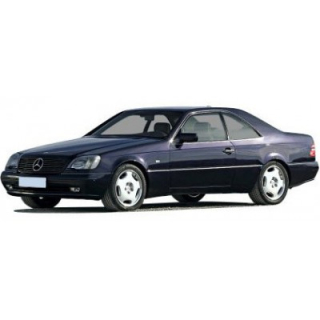 Dywaniki samochodowe Mercedes-Benz W140/C140 S-Class (1991-1998)