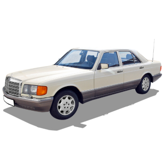 Dywaniki samochodowe Mercedes-Benz W126 S-Class (1979-1991)