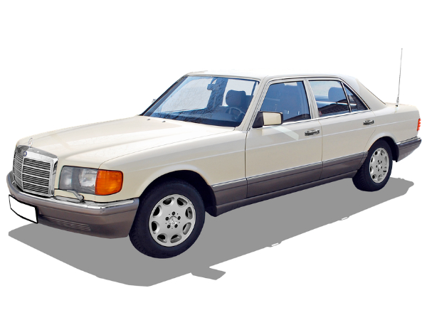 Dywaniki samochodowe Mercedes-Benz W126 S-Class (1979-1991)