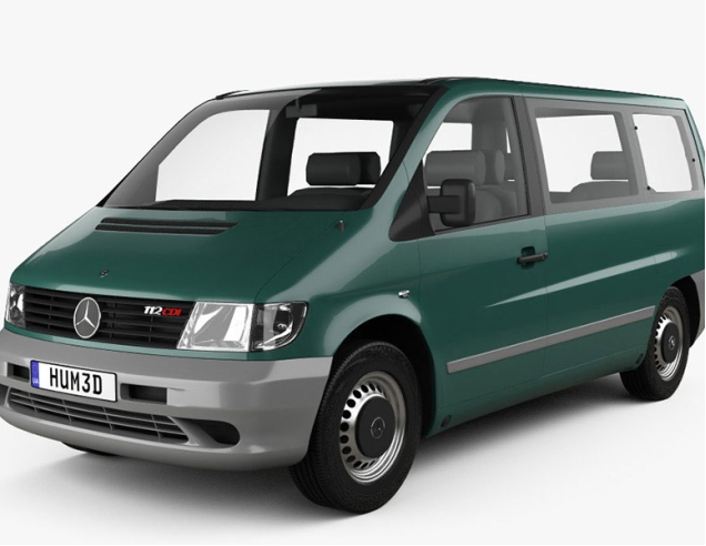 Dywaniki samochodowe Mercedes-Benz W638 V-Class Vito (1996-2003)