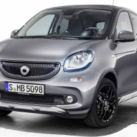 Dywaniki samochodowe Mercedes-Benz SMART Forfour (2014-…)