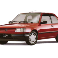 Dywaniki samochodowe Peugeot 309 (1985-1989)