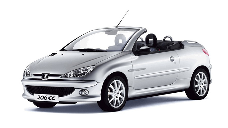 Dywaniki samochodowe Peugeot 206 CC (2000-2007)