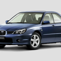 Dywaniki samochodowe Subaru Impreza GD (2000-2007)