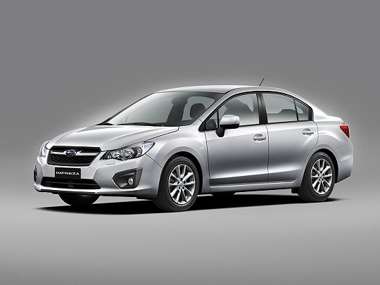 Dywaniki samochodowe Subaru Impreza GP/GJ (2011-2015)