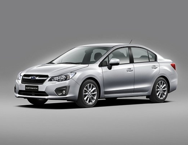 Dywaniki samochodowe Subaru Impreza GP/GJ (2011-2015)