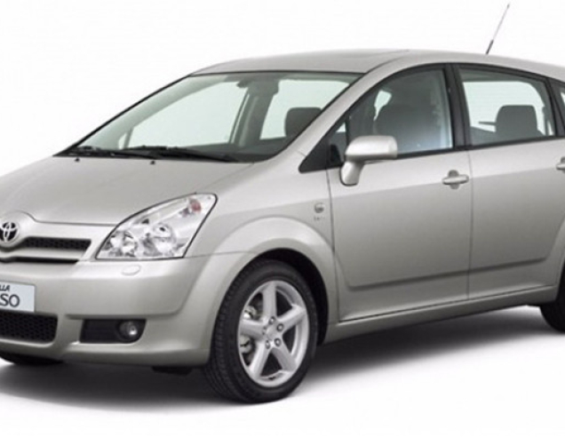 Dywaniki samochodowe Toyota Corolla Verso (Spacio) E120 (2001-2007)