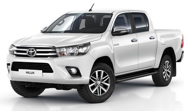 Dywaniki samochodowe Toyota Hilux (2015-…)
